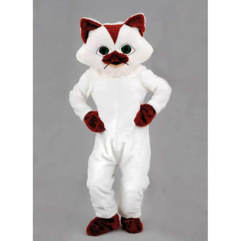 Costume mascotte de chat habillé