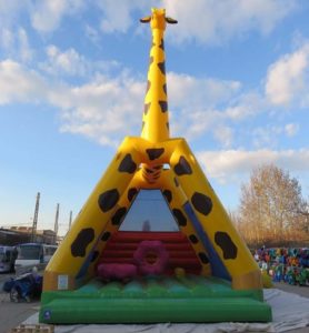 Château gonflable trampoline visuel.