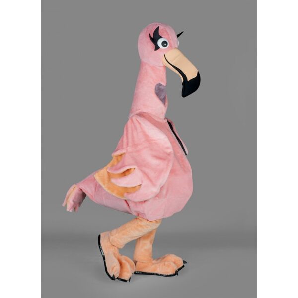 Déguisement mascotte flamant rose