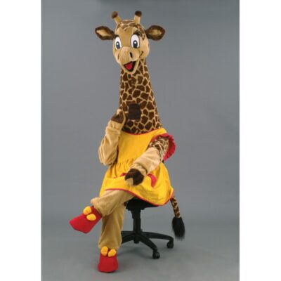 Déguisement mascotte girafe